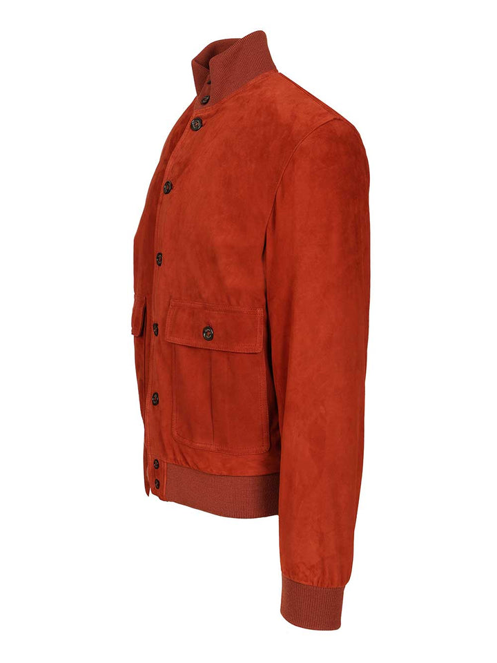 Valstar Valstarino Suede Jacket Jackets - Red | 0bd03449e724078335f21761ab2756ad5984c7aa