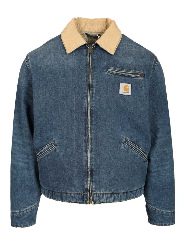 Carhartt Wip Og Detroit Coats - Blue | 154805c1426badcca7fba118133b52db2a1719e5