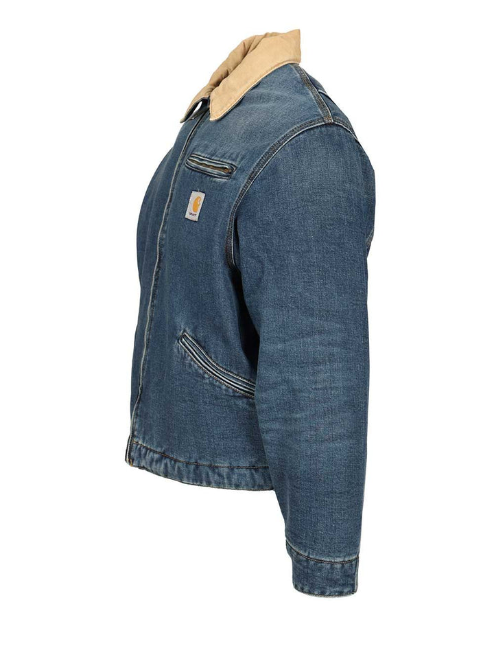 Carhartt Wip Og Detroit Coats - Blue | cb3ff3bf15d5e90b4e8f986c71f0569105e3bfce