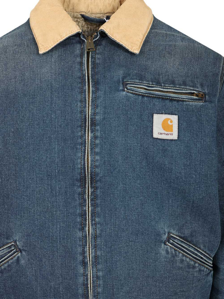 Carhartt Wip Og Detroit Coats - Blue | f6f966e3261d1c8897f86ef3062ffe2fbcb01798