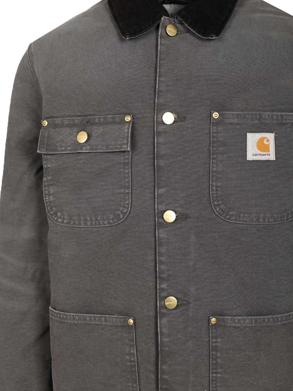 Carhartt Wip Og Chore Coat Jackets - Grey | dde2be762f71fd570b55f1347296ab2515ce33fd