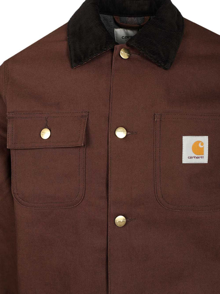 Carhartt Wip Michigan Coats - Brown | 92506aeac23e02a93a7d2d095d09784b4739d6cc