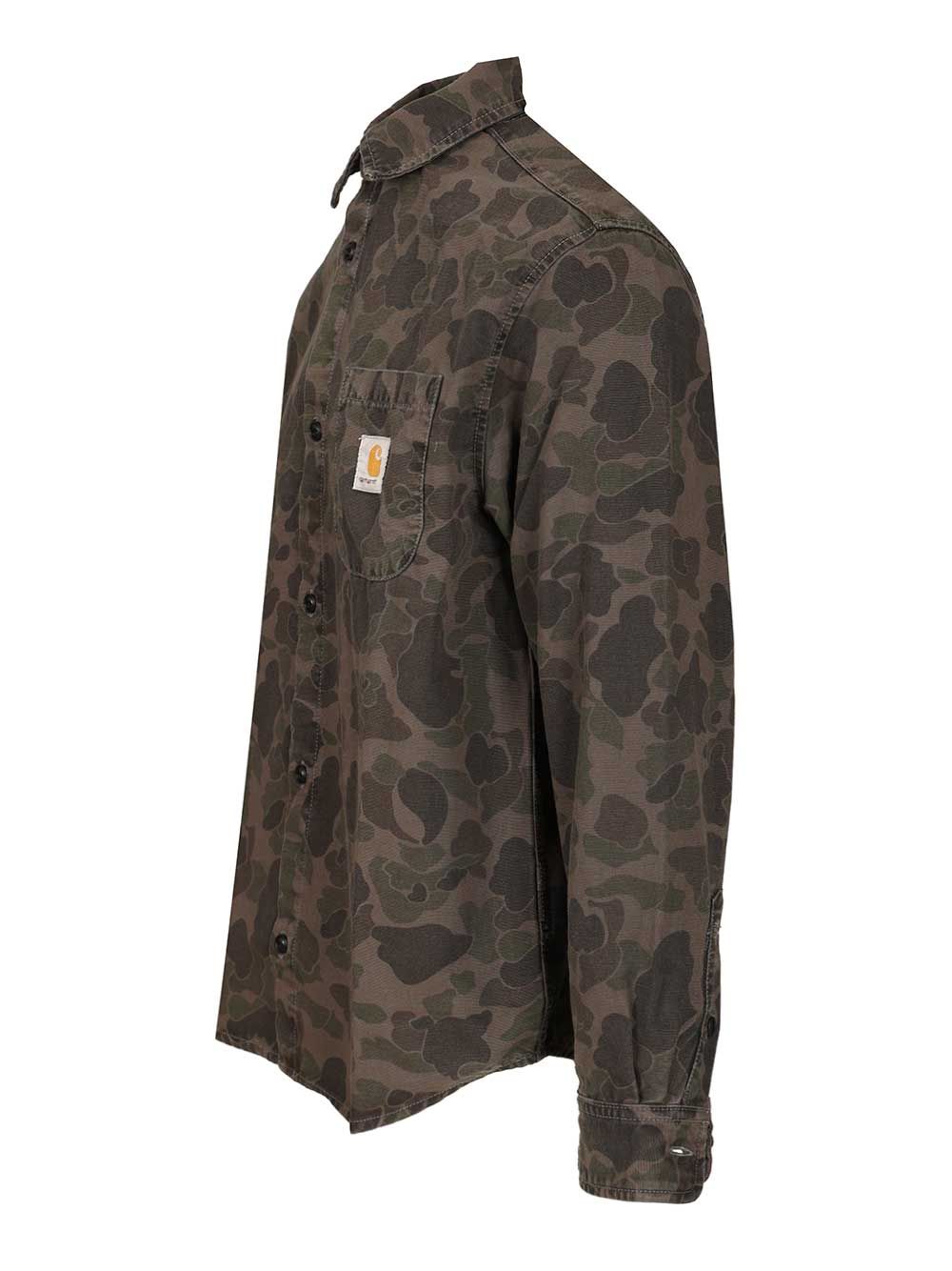 Carhartt Wip L/S Duck Casual - Camouflage | 9bed1a140c89346d009c5d01015acb84a9a229c1