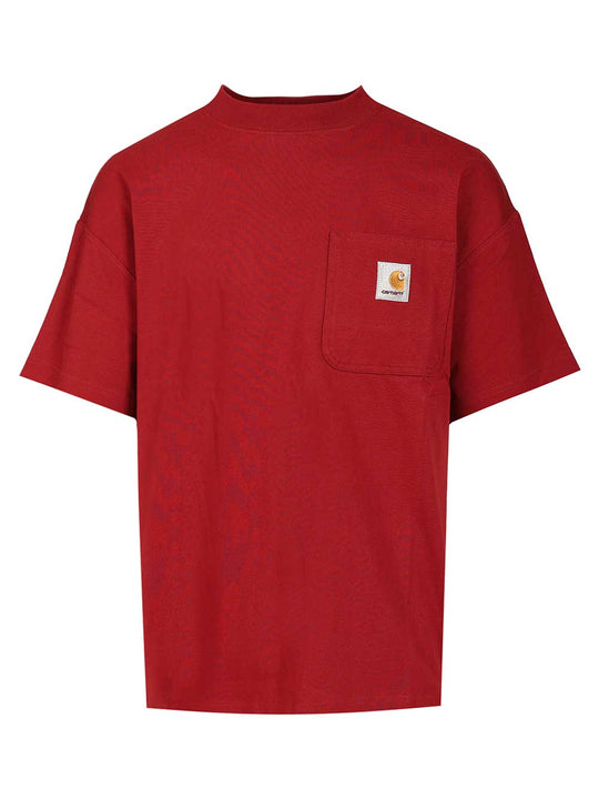 S/S Work Pocket T-Shirt Red