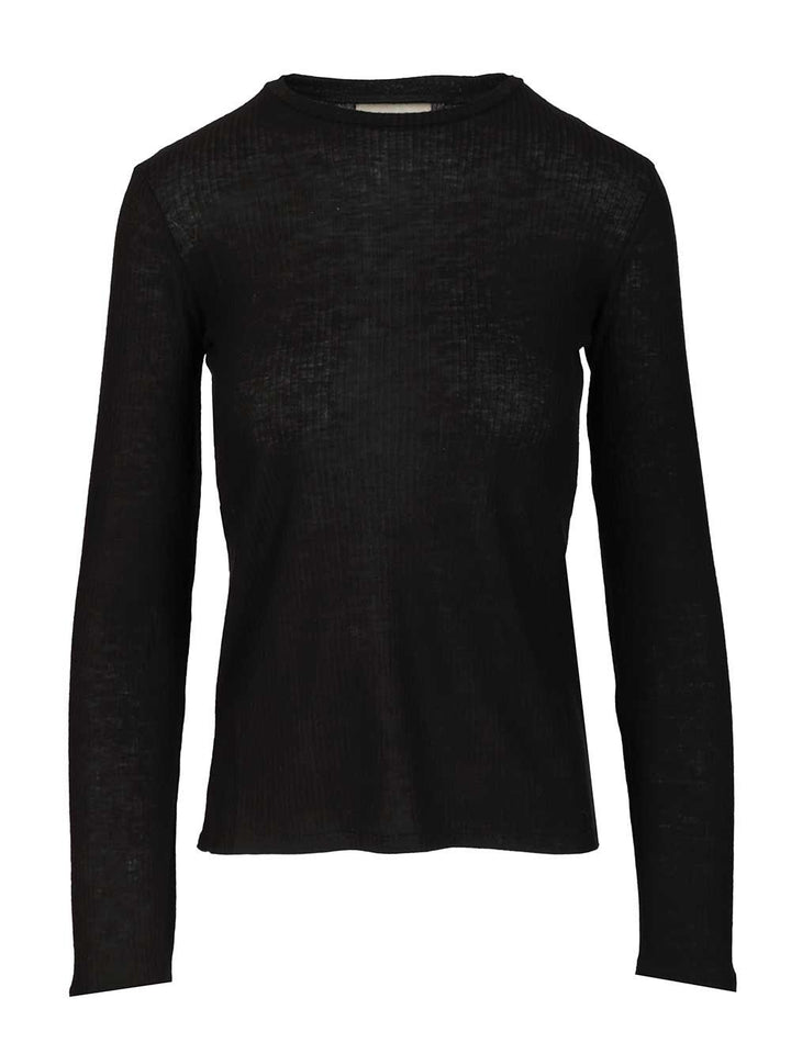 Loulou De Saison Ortigia Lds Knitwear - Black | 50aa489f005ca78e1124b4aed45e6e0215a10691