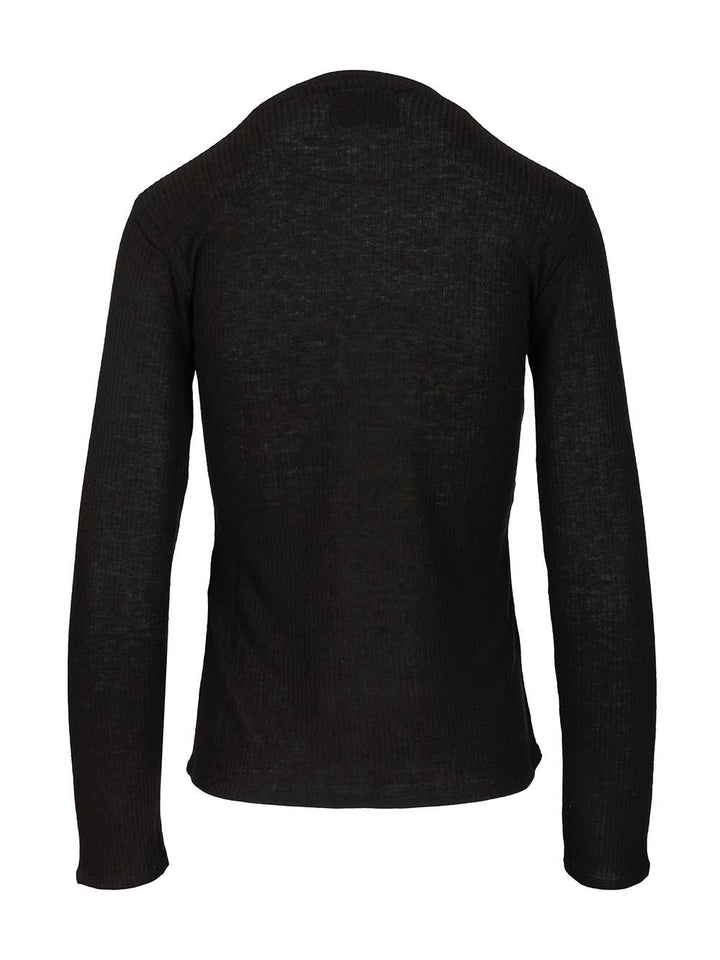 Loulou De Saison Ortigia Lds Knitwear - Black | b76c184040a1c7af5a87a289ad96f168b20d1253