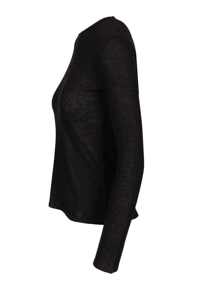 Loulou De Saison Ortigia Lds Knitwear - Black | 3d1f715d75c53545a6e51061b4fa2f4a181b82b2