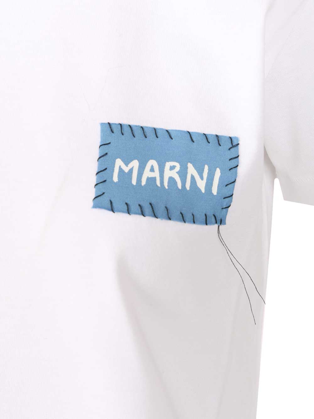 Marni Cotton Jersey T-Shirt - White | 378e3e7a2f372302455a4fcc36fb8e7325b1a785