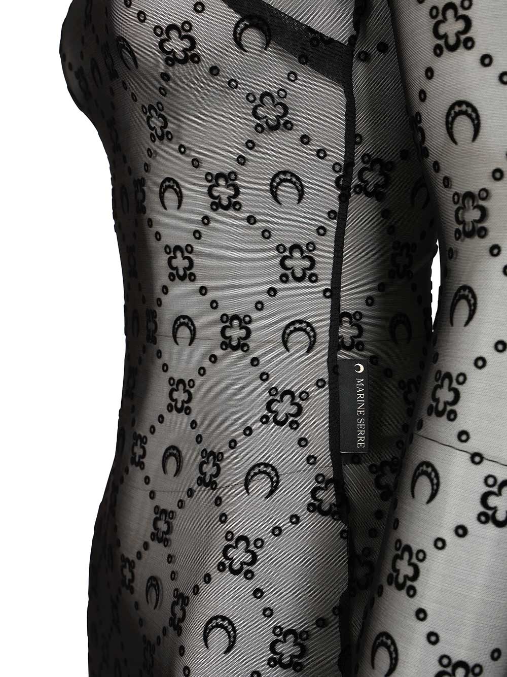 Marine Serre Long Dress Moonogram Dresses - Black | ef17343572040087297f9b7e0a0027f914c18e19