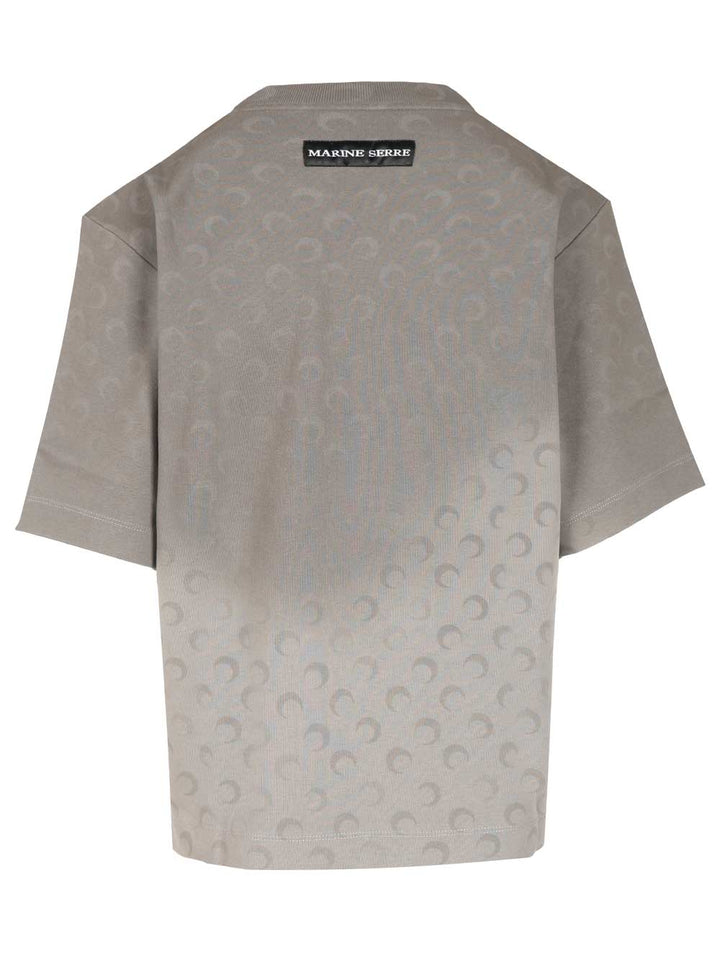 Marine Serre Faded Moon T-Shirt - Grey | ec5b060c01567bce107d14298c6f4c61faff3c76