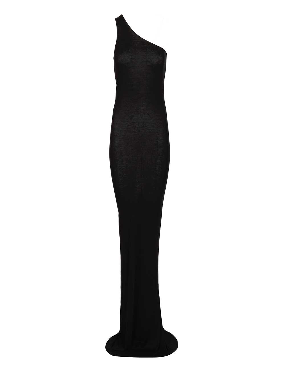 Rick Owens Lilies Long Knitted Dress Dresses - Black | b82f937e7a3cc1bbe2b005db1c6ede96fcdc0cf8