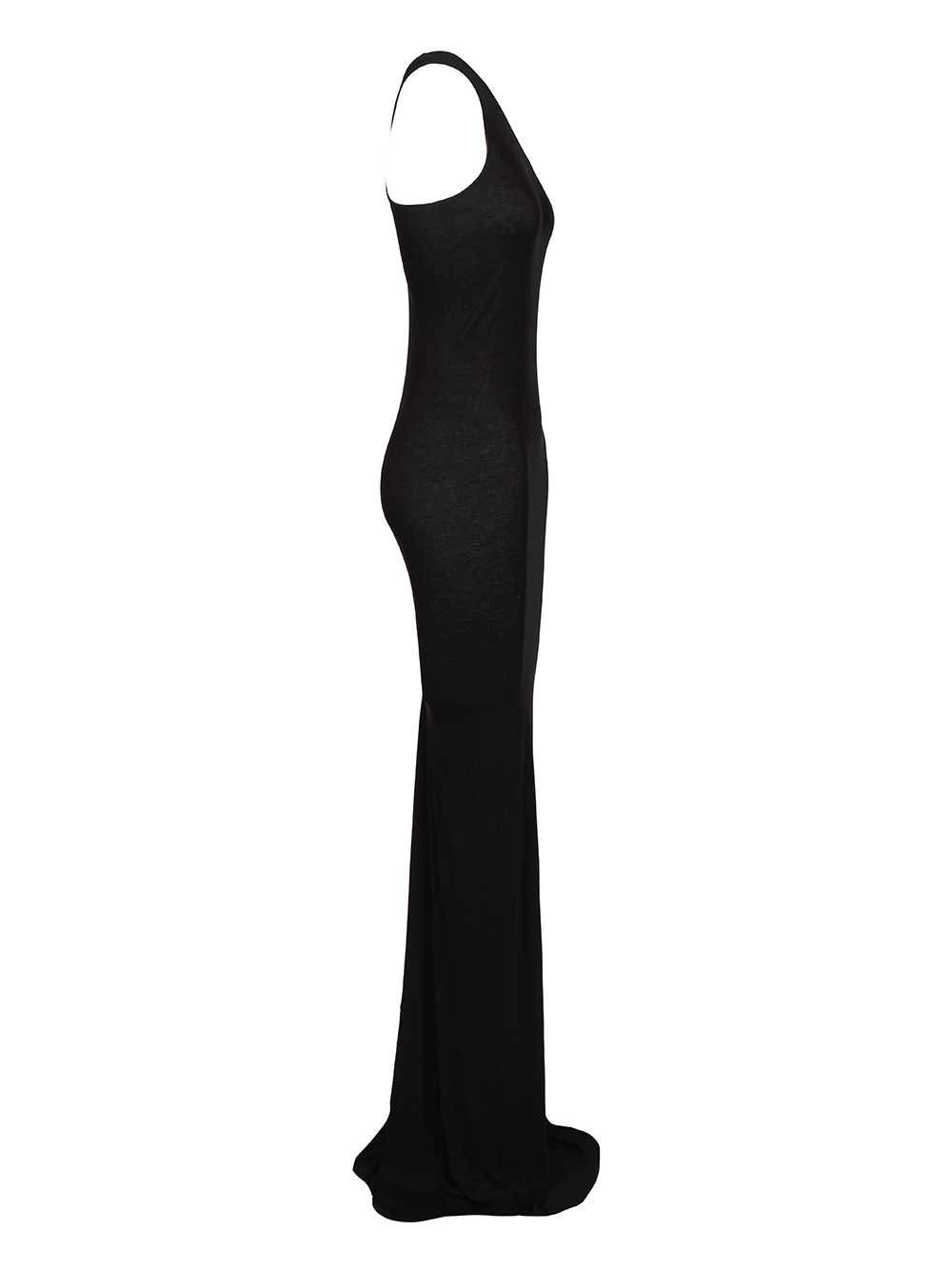 Rick Owens Lilies Long Knitted Dress Dresses - Black | 85034191ae2e046af4867b5f530b6d910368aeaa
