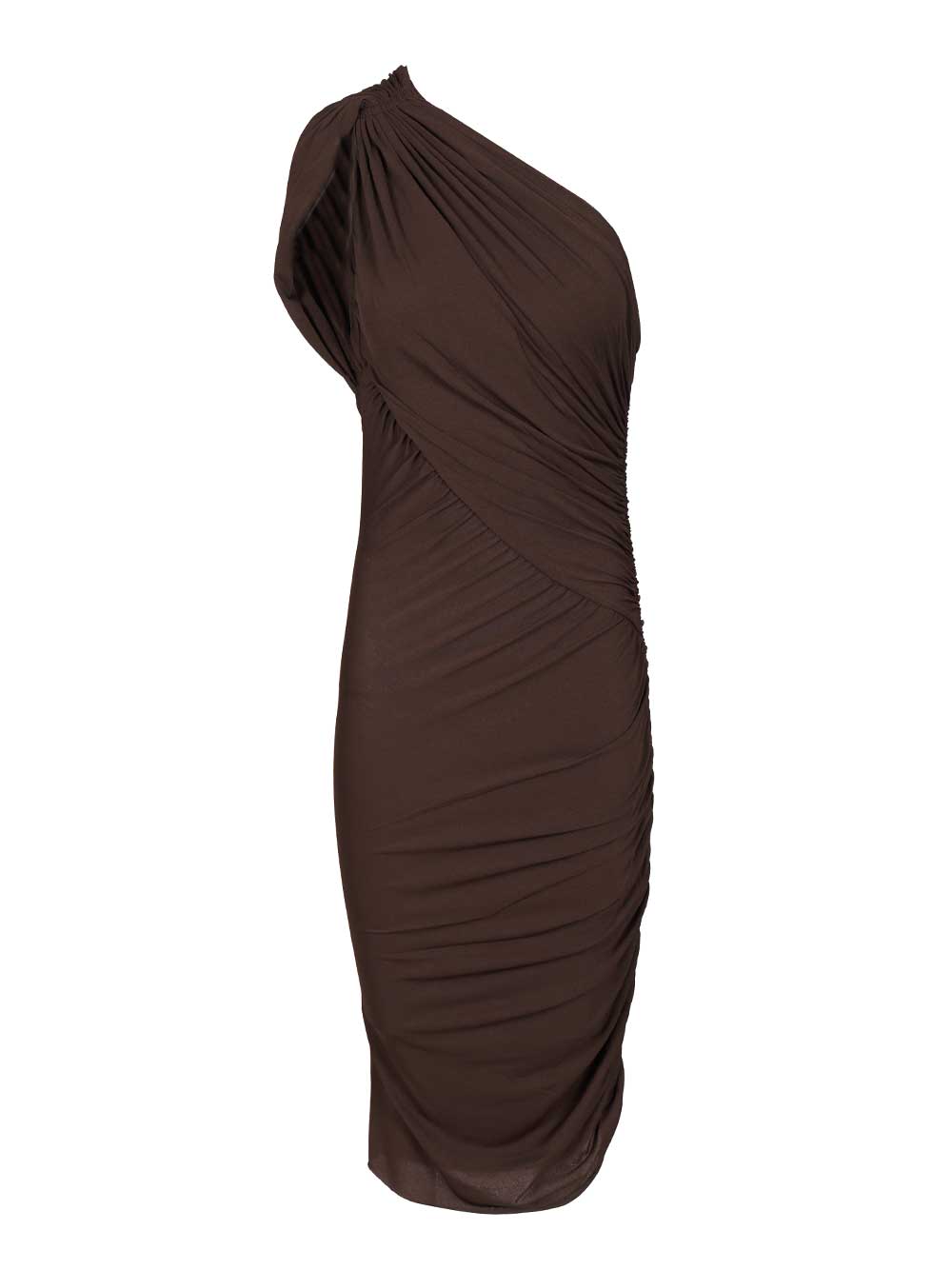 Rick Owens Lilies Amira Short Dress Dresses - Brown | f1e21a24f6dc8f05d898582b9cd37de09c32f1ad