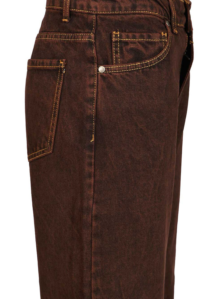 Federica Tosi Balloon Jeans - Brown | 4050a31fdf4978d4a4013c1f1657fcd7c323aa55