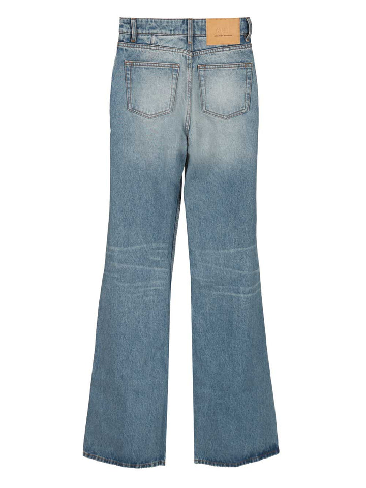 Ami Flared Jeans - Blue | e78d30c714acce2873c9522209f5c7607a30cb26