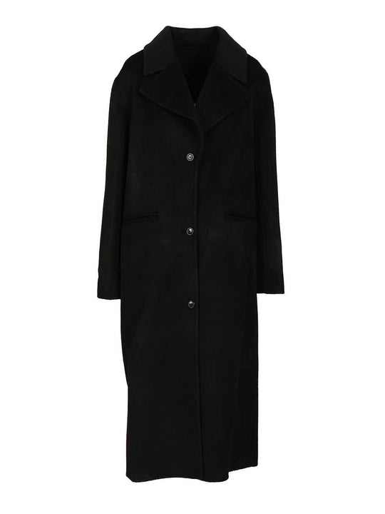 Wool And Cashmere Coat Coats Black