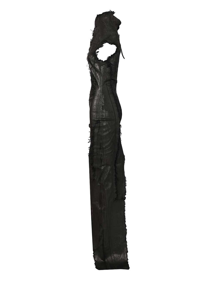 Rick Owens Etna Long Dress Dresses - Black | d10519eda4f75c0a3393998eac3c020c0f12dc43