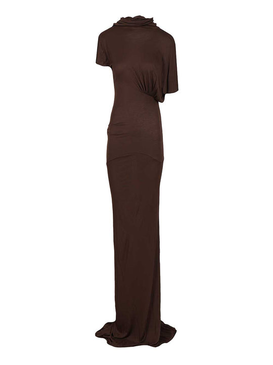 Lilith Long Dress Dresses Brown