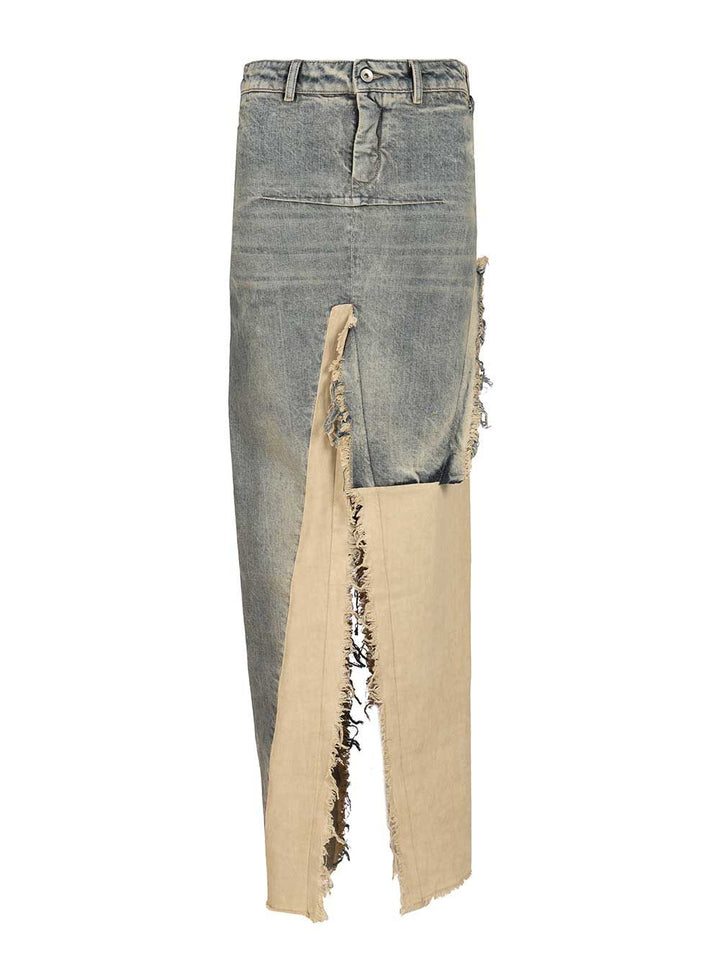 Rick Owens Denim Skirt Dresses - Light blue | 912467586c2f789588333c9bd552ec5ed7a4717d