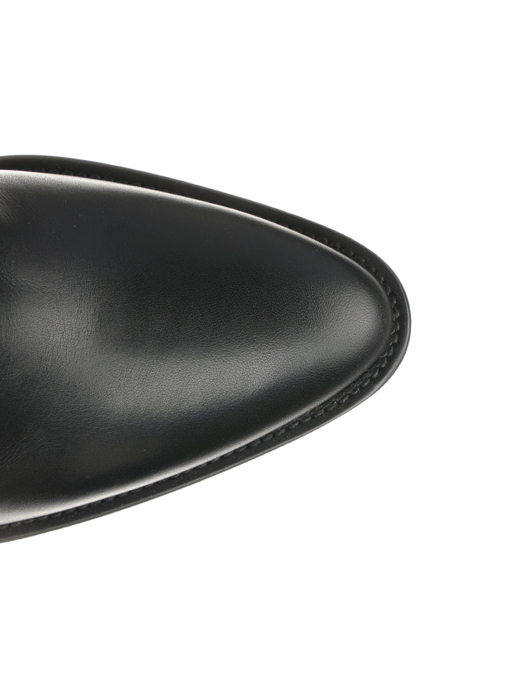 Saint Laurent Julia Over-The-Knee Boots - Black | 0c5a7790ba0fcd28ad8221f1dc969ddcdeebea3e