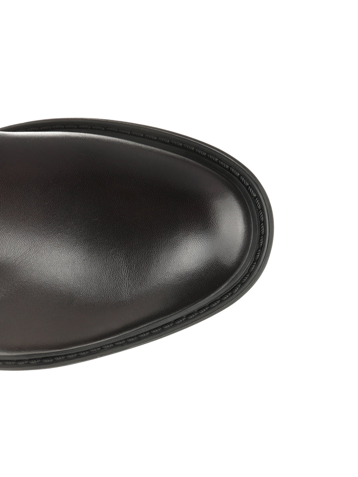 Corvari Oiled Leather Ankle Boot Boots - Brown | faaf71f2bb1b90a21093c877d13d506f9858c98c