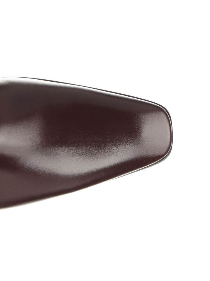 Saint Laurent Julia Boots Scarpe basse - Bordeaux | 3d81b0c966a1c0e2155bb4d0cf316f14f2758fc0