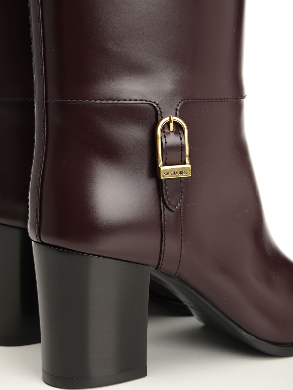 Saint Laurent Julia Boots - Bordeaux | 83bd306c3d8e46776fc0e890c1a17f892935273f