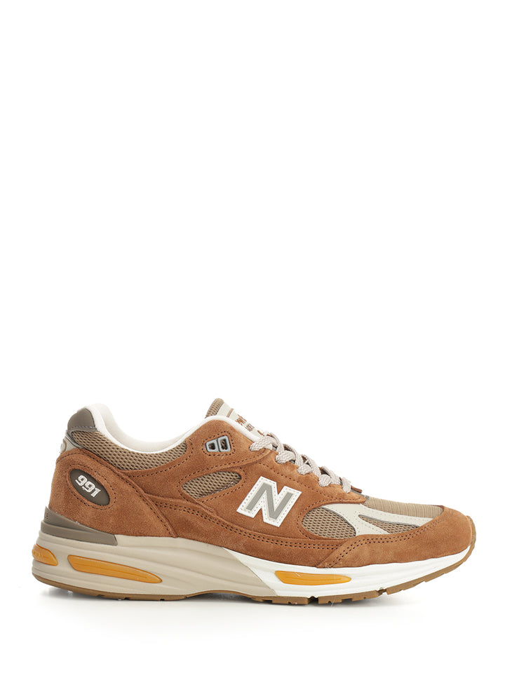 New Balance 991v2 Iconic Influences Sneaker Sneakers - Brown | c0cdd5a4edf9b3b9890f686ff02d3fc290ed26fb