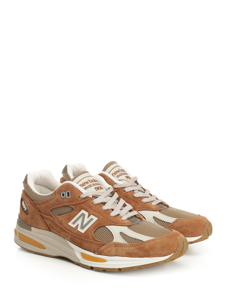New Balance 991v2 Iconic Influences Sneaker Sneakers - Brown | f081acbe5e4fd3549a08be1241fb23fa64ced1c6