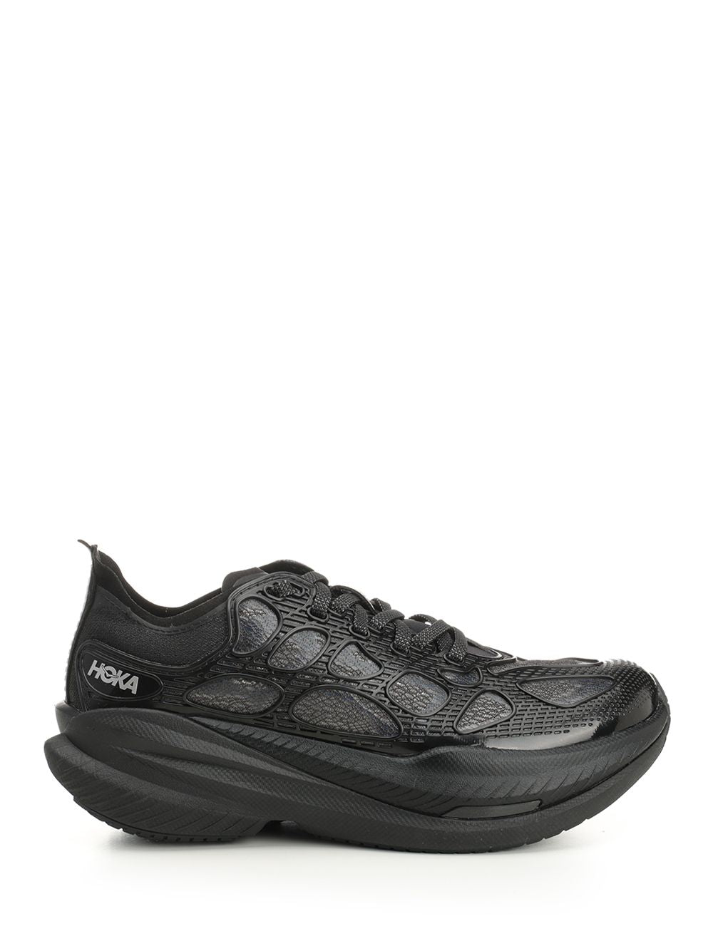Hoka Mach X Caged Sneakers - Black | d9aa646add5c4ac45f76ceb446ccf77641081c24