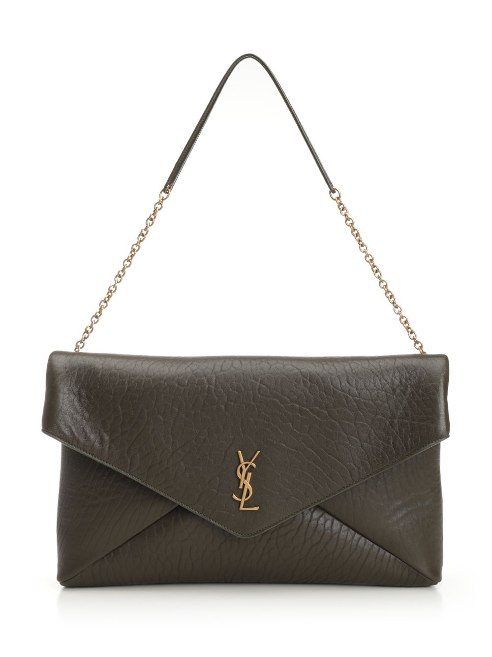 Saint Laurent Envelope Cassandre Small leather goods - Green | 614a0e529b9a260811e3af5824de944010703029
