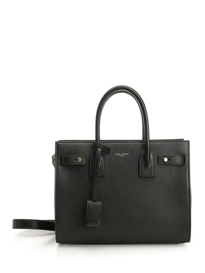 Saint Laurent Sac De Jour Baby Handbags - Black | 350835012781188c993861a9ccab320a52176be8