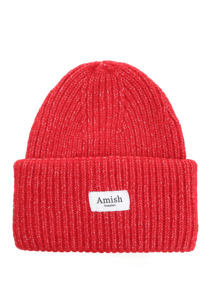 Amish Beanie Recycled Yarn Hats - Red | 479d41ea8ca2484cd15f3db23cb3d8134339e3d3