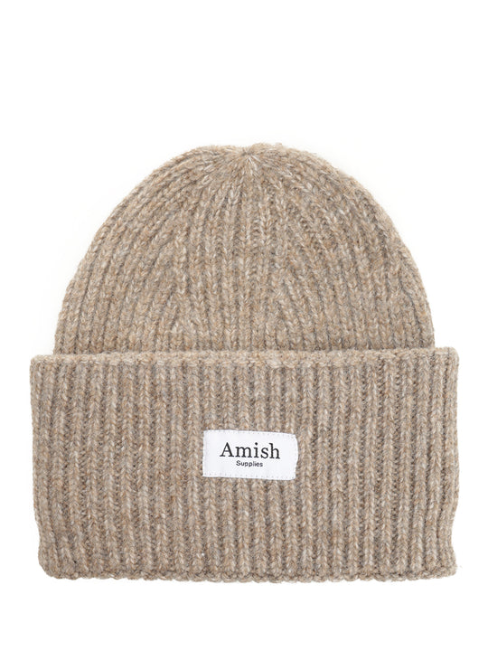 Beanie Recycled Yarn Hats Beige