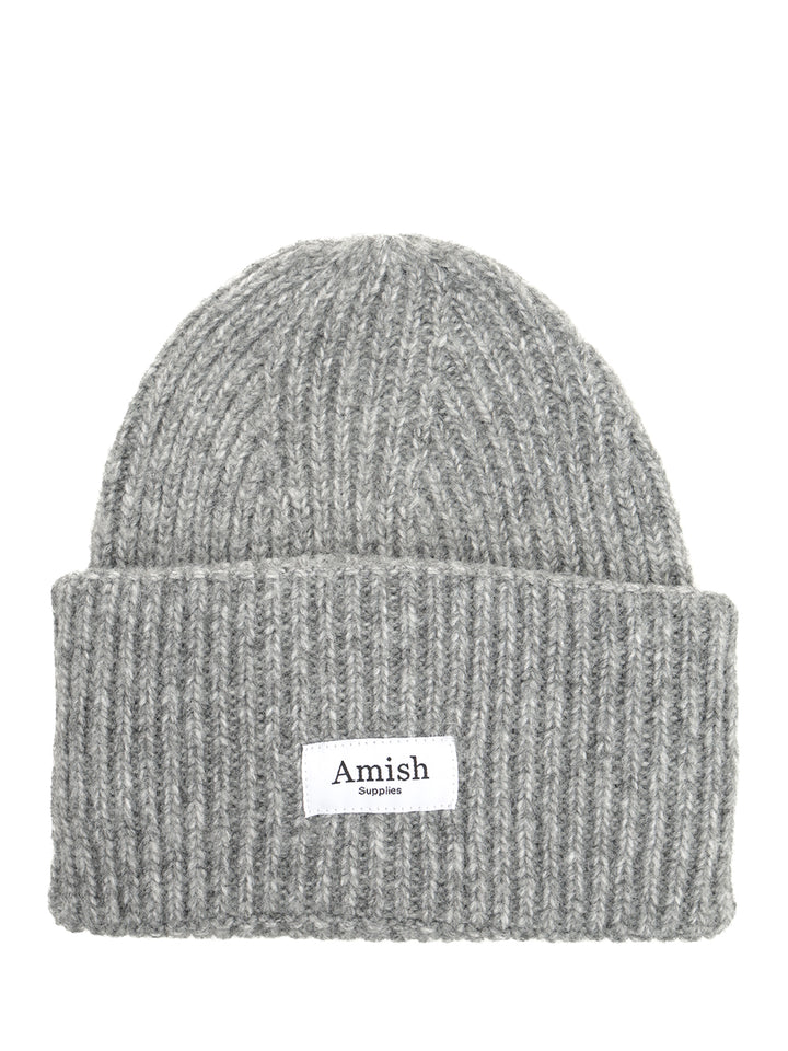 Amish Beanie Recycled Yarn Hats - Grey | 43d53a24346bca7d6c44801408903d5f914a6c26