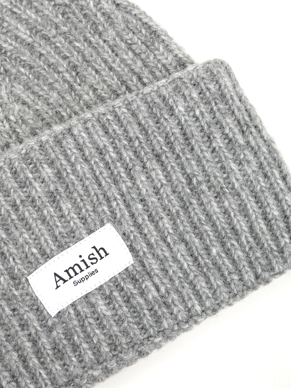 Amish Beanie Recycled Yarn Hats - Grey | 8788041229d90bee8b506b1f00168bf5a5278bab