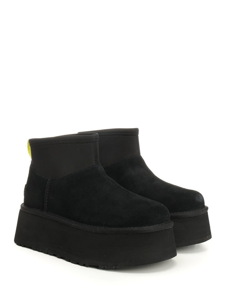 Ugg Classic Mini Dipper Boots - Black | 85290fc67fbc692990e5ce55767803be092ff01e