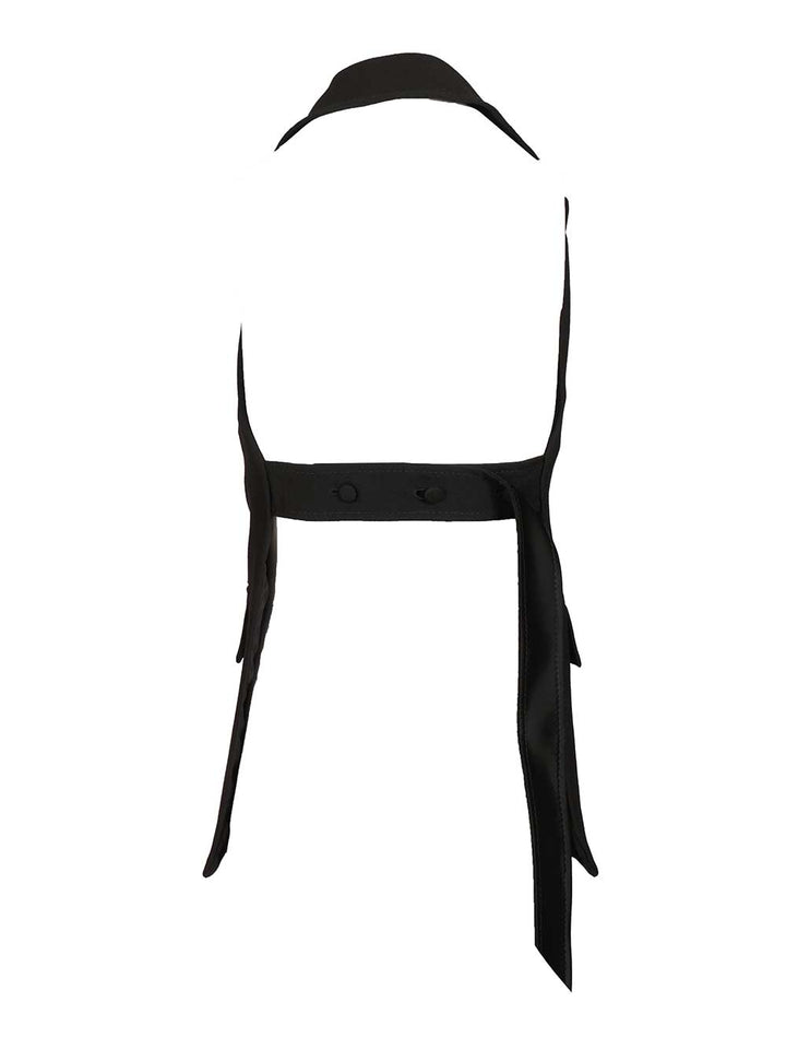 Marella X Stella Maxwell Sleeveless Blazer Top Jackets - Black | 7188d74f73d34dda8aa075788ba02b915ab2ecb2