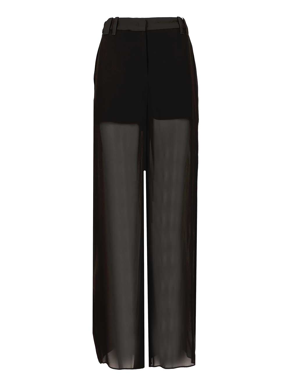 Marella X Stella Maxwell Double Trousers - Black | a5e39b80599b97208101c782d8cb7412f699f3bf