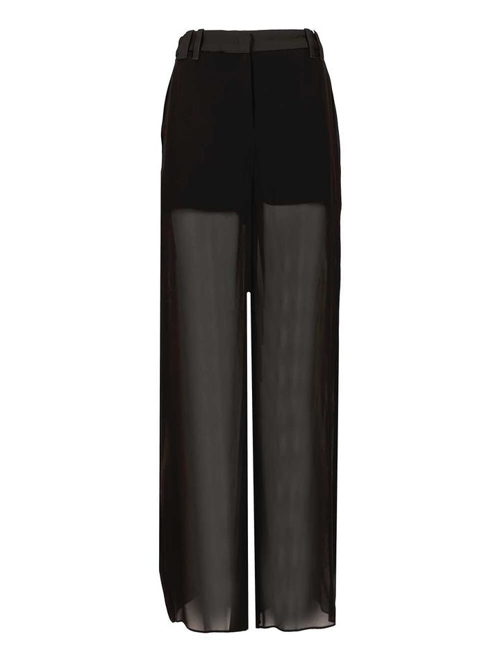 Marella X Stella Maxwell Double Trousers - Black | a5e39b80599b97208101c782d8cb7412f699f3bf