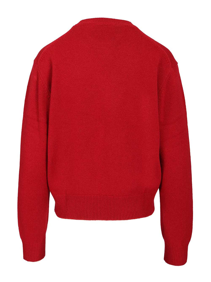 Dunst Wool And Cashmere Sweater Knitwear - Red | 5f426aa0484ede6b5adfbbe7cd4bc7dbf57cf780
