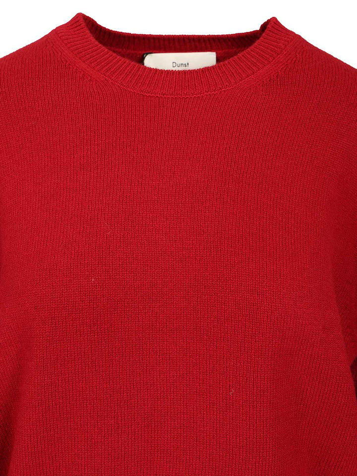 Dunst Wool And Cashmere Sweater Knitwear - Red | 540da01fbaebb85eda2e59fa8ac4cacc47b7545e