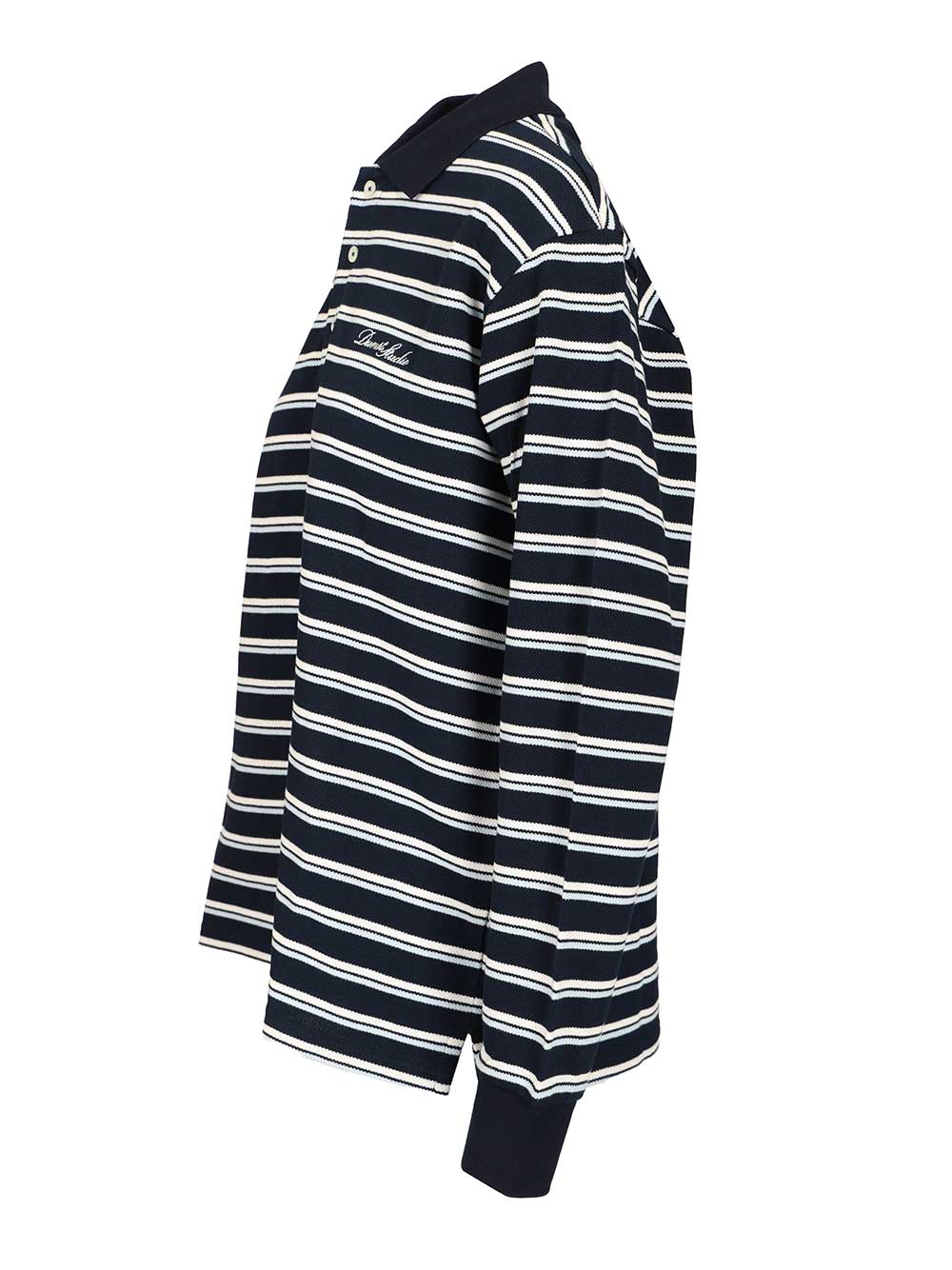 Dunst Striped Polo shirt - Blue | 548f204dd90e58bd0e4a0e4d9b68a355a65f9351