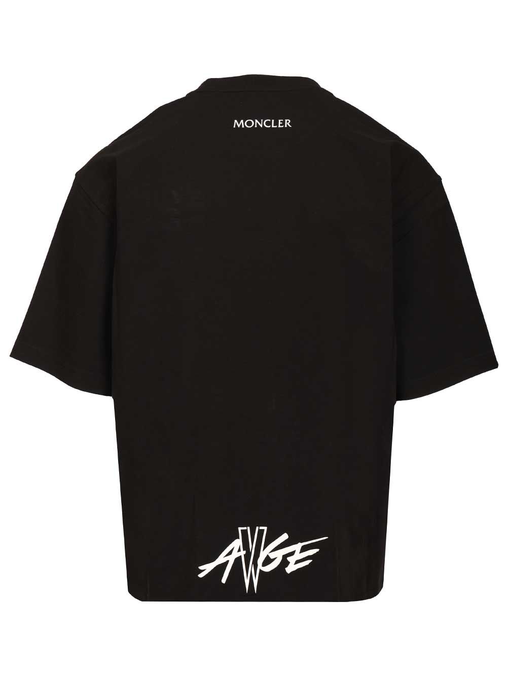 Moncler Genius Moncler X A$Ap Rocky Cotton T-Shirt - Black | d9d795be256798f7c0c2c246a7013285f395d902