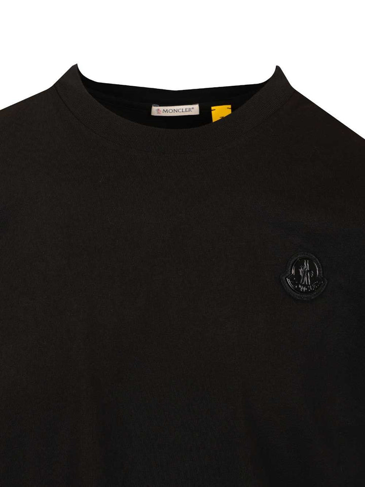 Moncler Genius Moncler X A$Ap Rocky Cotton T-Shirt - Black | 5f4e888c6c9fb40d2fa57f8490e10aaacee8f9c3