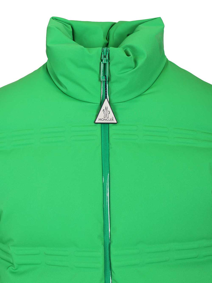 Moncler Genius Moncler X A$Ap Rocky Rally Short Down Jacket Coats - Green | c5d44afb898f7461f9cd71cb9215f7c77f251e24