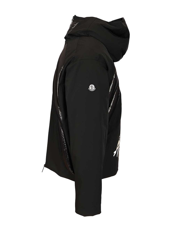 Moncler Genius Moncler X A$Ap Rocky Jumquat Short Down Jacket Coats - Black | 9e51be03771af32a044677eed3d4b7f04caaf01e
