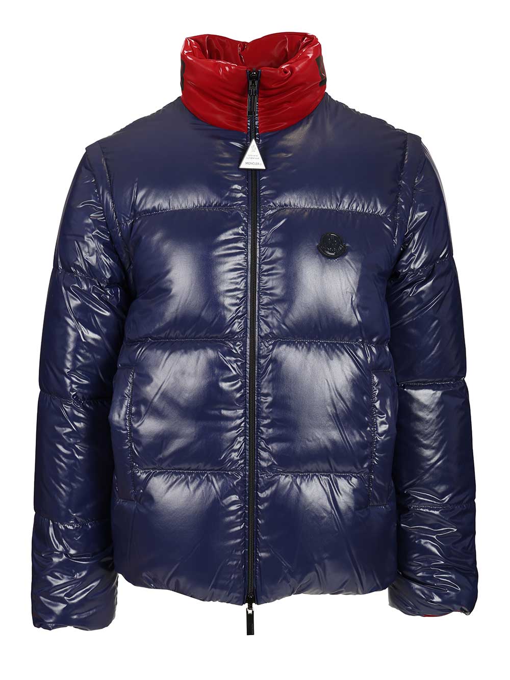 Moncler Genius Moncler X A$Ap Rocky Throttle Reversible Down Jacket Coats - Red | f6831ea8ff44be1d84bcc39afa2063283e1f5825