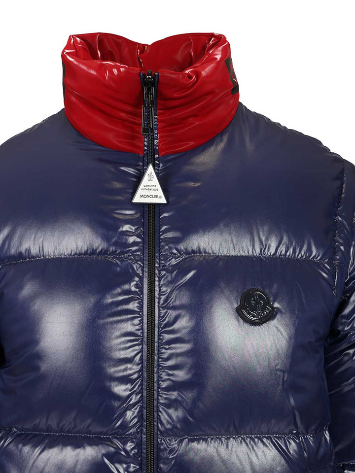 Moncler Genius Moncler X A$Ap Rocky Throttle Reversible Down Jacket Coats - Red | 1610992a18de2ac24b7e6ce42dd34b8222deccaa