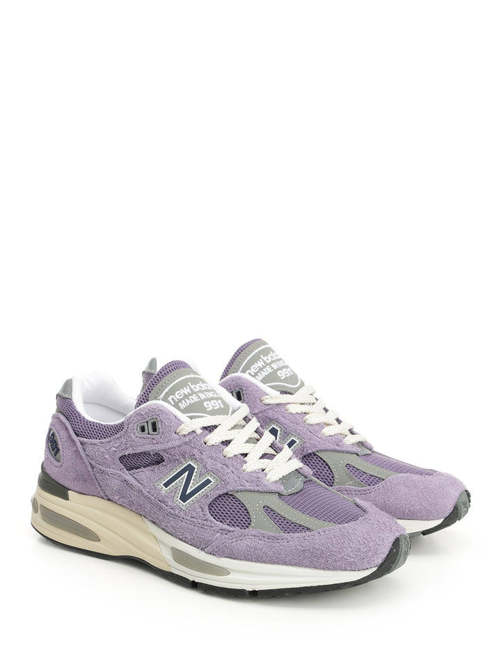 New Balance 991v2 Iconic Influences Sneaker Sneakers - Violet | e43c44a93eccb73becfc319cbe22724ebe76fb5b